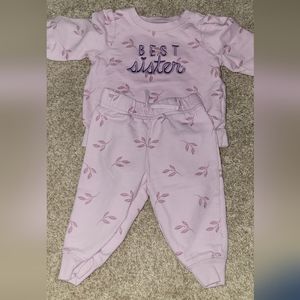 3-6 month matching set